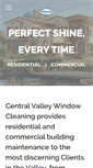 Mobile Screenshot of centralvalleywindowcleaning.com