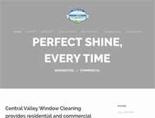 Tablet Screenshot of centralvalleywindowcleaning.com